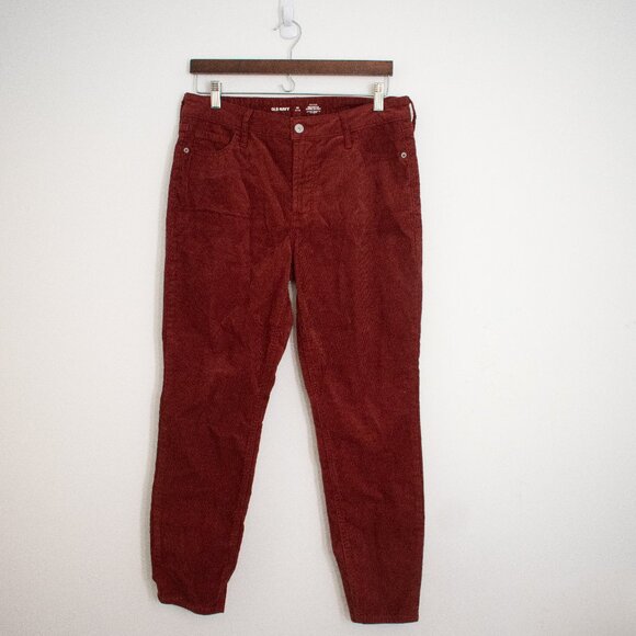 Old Navy Rockstar Mid-Rise Corduroy Pants 10P - Picture 1 of 4